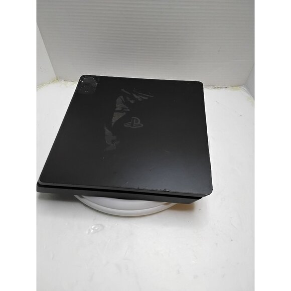 Sony PS4 Slim 1TB Console Bundle W/ Black & Red DualShock 4 Controllers & Power - Picture 7 of 11